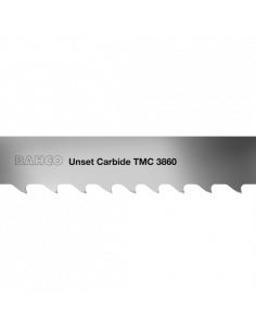 Hojas de sierra de cinta de carburo sin triscar multi viruta TMC