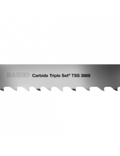 Hojas de sierra de cinta Carbide Triple Set®