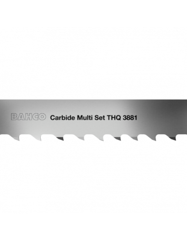 Hojas de sierra de cinta de carburo multi viruta THQ