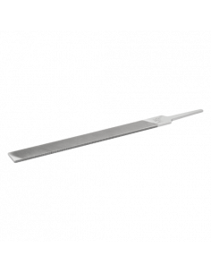 Lima plana paralela con dos canto planos, corte basto, sin mango