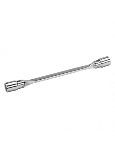 Llaves articuladas de dos bocas métricas con vaso bi-hexagonal