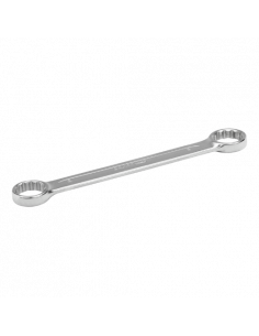 Llaves de dos bocas planas con acabado cromado