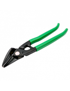 Tijeras para chapa con corte recto y a derechas para materiales medios/duros