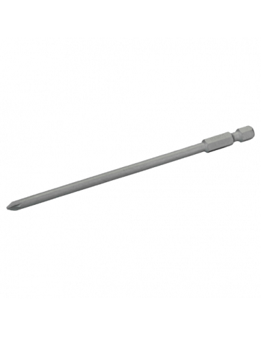 Puntas estándar de 1/4" para tornillos Pozidriv de 125 mm