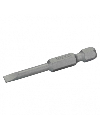 Puntas de destornillador estándar de 1/4" para tornillos de cabeza plana de 50 mm