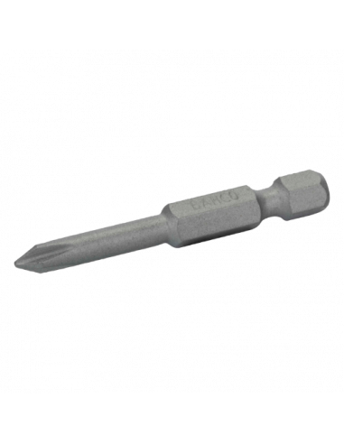 Puntas estándar de 1/4" para tornillos Phillips de 50 mm