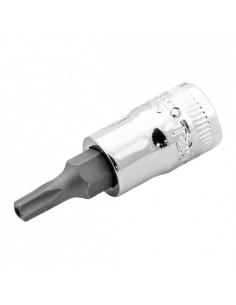 Vasos con punta con cuadrado de 1/4" para tornillo de cabeza TORX® inviolable