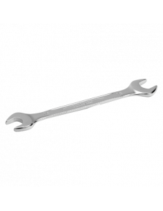 Llaves fijas de dos bocas métricas con acabado cromado