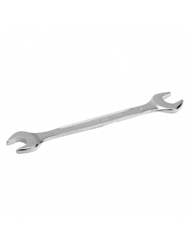 Llaves fijas de dos bocas métricas con acabado cromado