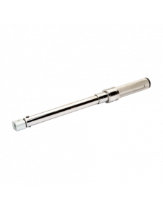 Llave dinamométrica mecánica de disparo ajustable con escala marcada y cabeza intercambiable