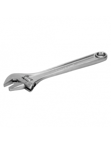 Llaves ajustables de moleta central estándar con acabado cromado