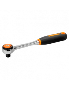 Carracas de cabeza redonda reversibles de 1/2" con 72 dientes y un ángulo de acción de 5°