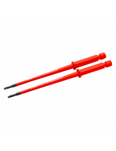 Varillas intercambiables aisladas TORX® con diámetro reducido