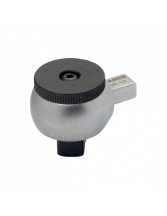 Cabeza intercambiable redonda de carraca reversible con conector rectangular