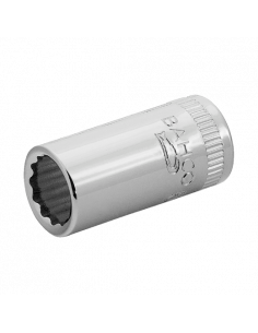 Vasos con cuadrado de 1/4" y con perfil bi-hexagonal imperial