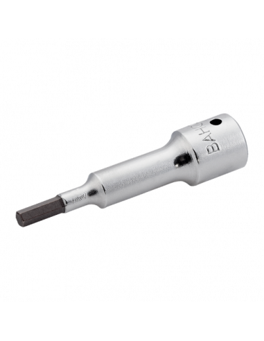 Llaves de vaso serie larga con cuadrado de 1/4" para tornillos de cabeza hexagonal imperiales