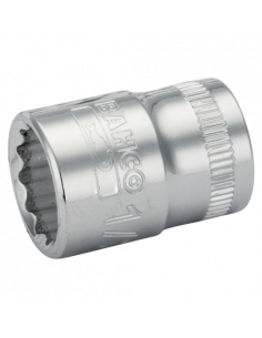 Vasos con cuadrado de 3/8" y con perfil bi-hexagonal imperial