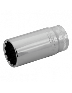 Vasos serie larga con cuadrado de 3/8" y con perfil bi-hexagonal imperial