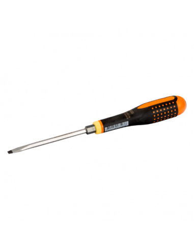 Destornilladores ranurados de varilla pasante ERGO™ con mango anti-impacto, 0,6-1,2 mm