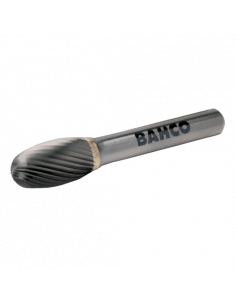 Limas rotativas ovaladas de carburo de tungsteno para metal