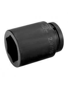 Vasos de impacto de serie larga, fosfatados, con cuadrado de 1-1/2" y perfil hexagonal imperial