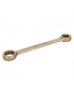 Llaves de estrella planas de dos bocas, métricas, anti-chispa y de bronce de aluminio