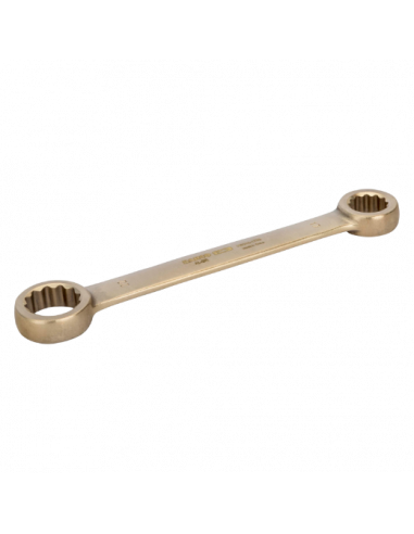 Llaves de estrella planas de dos bocas, métricas, anti-chispa y de bronce de aluminio