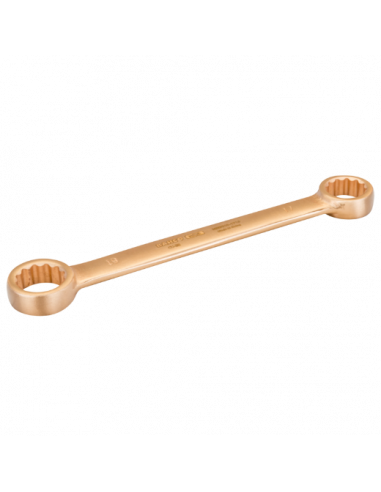 Llaves de estrella planas de dos bocas métricas antichispa de cobre berilio