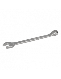 Llaves planas combinadas métricas con acabado cromado