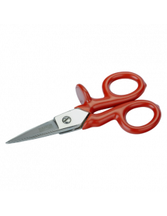 Tijeras de electricista aisladas con protector de dedos