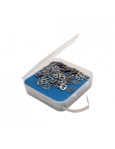 Correa y hebillas de acero inoxidable