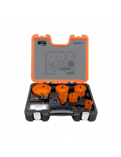 Juego de coronas de sierra bimetal Sandflex® de 51-114 mm (7 piezas)