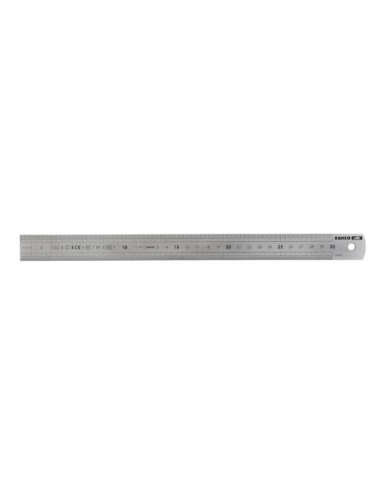 Reglas de acero inoxidable métricas