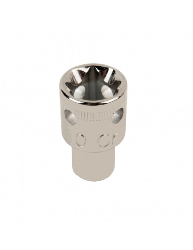 Vasos con cuadrado de 1/2" con perfil bi-hexagonal imperial y solución de 4 puntos