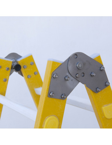 Escalera fibra de 1 tramo plegable