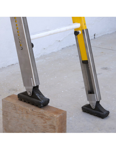 Escalera fibra extensibles manuales 2...