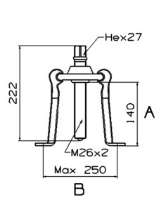 EXTRACTOR DE CUBOS DE RUEDAS 2