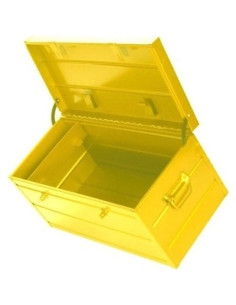 CAJAS METÁLICAS AMARILLAS