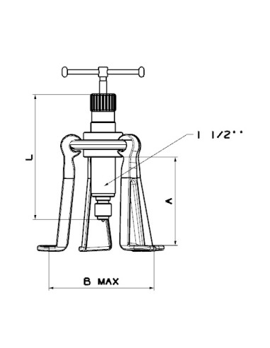 EXTRACTOR HIDRÁULICO DE BUJES FORZA