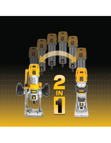 D26204K-QS - Fresadora Combo 900W