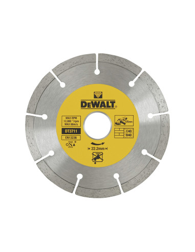 DT3711-QZ - Disco de diamante 125x22.2mm
