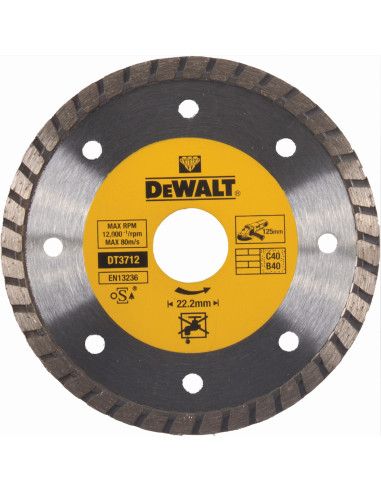 DT3712-QZ - Disco de diamante turbo...