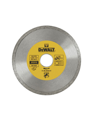 DT3713-QZ - Disco de diamante 125x22.2mm