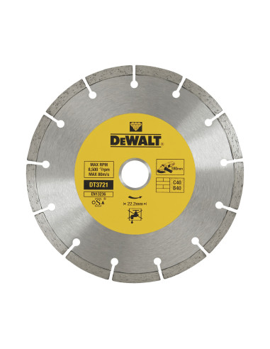 DT3721-QZ - Disco de diamante 180x22.2mm