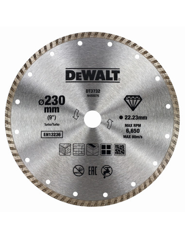 DT3732-QZ - Disco de diamante turbo...