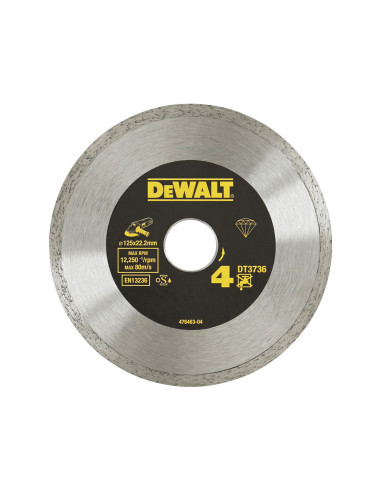 DT3736-XJ - Disco de diamante 125x22.2mm