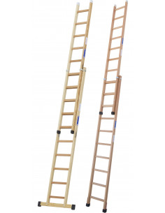 Escalera de madera de 2...