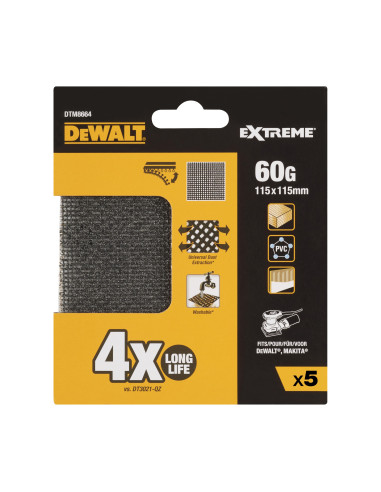 DTM8664-QZ - Lija de malla 1/4 de...