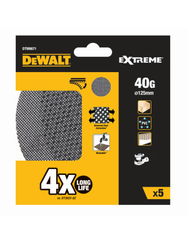 DTM8671-QZ - Disco de lija de malla...