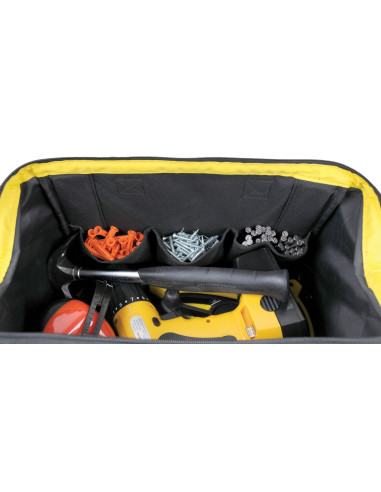 Bolsa gran abertura con cremallera 44cm